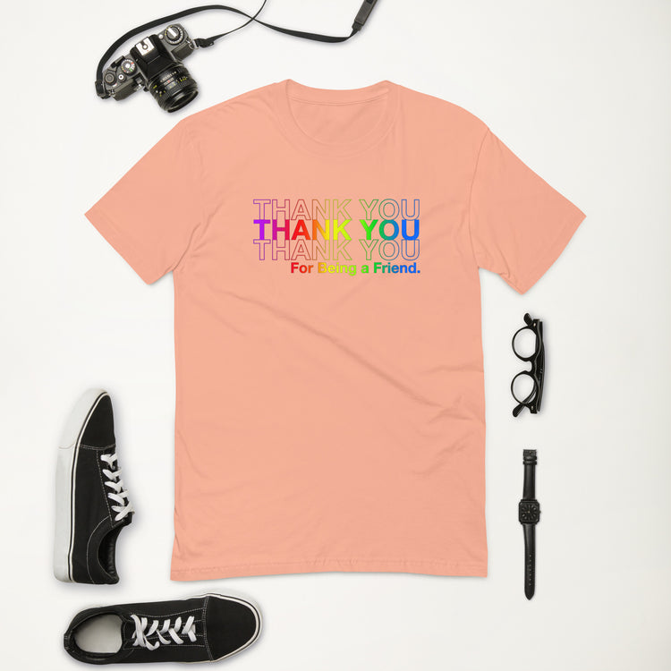 Thank You, Friend Men's Fitted T-Shirt - Fandom-Made