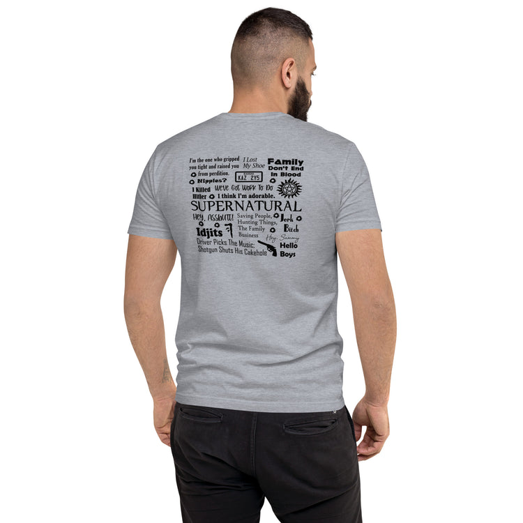 Supernatural Men's Fitted T-Shirt - Fandom-Made