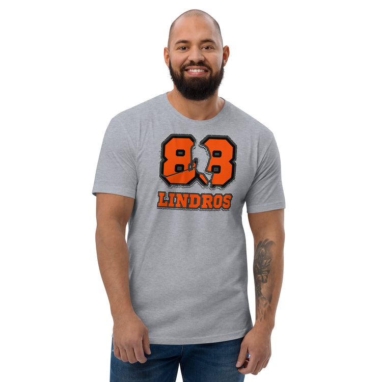 Eric Lindros Men's Fitted T-Shirt - Fandom-Made