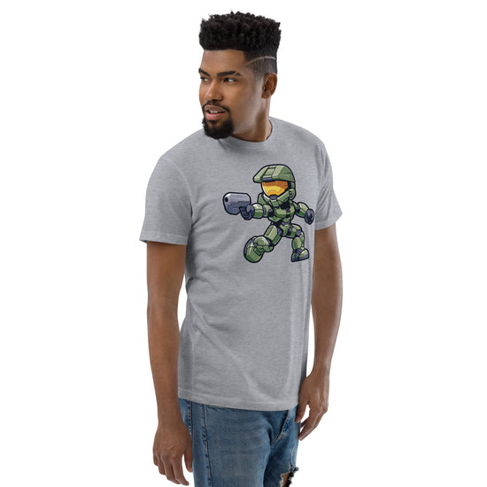 Halo's Master Chief Men's Fitted T-Shirt - Fandom-Made
