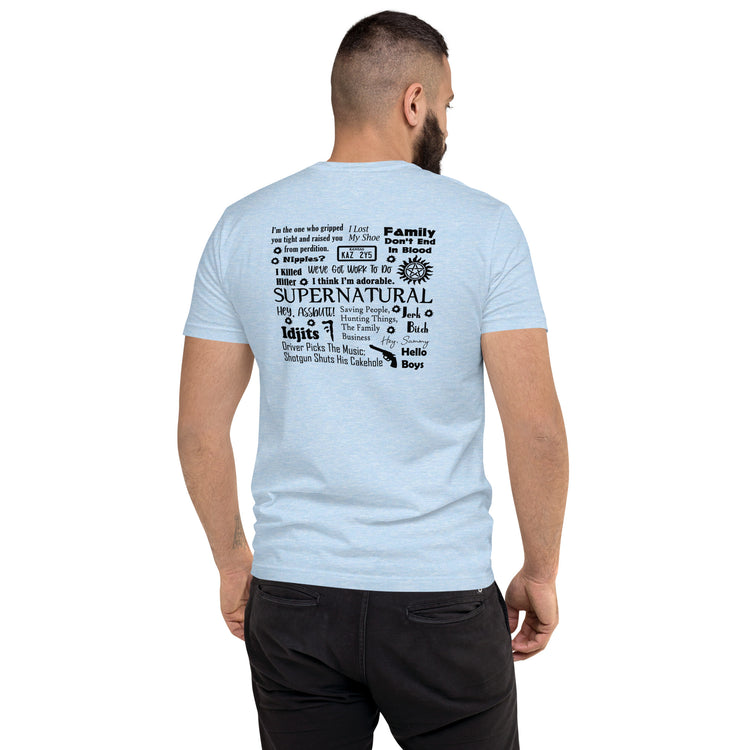 Supernatural Men's Fitted T-Shirt - Fandom-Made