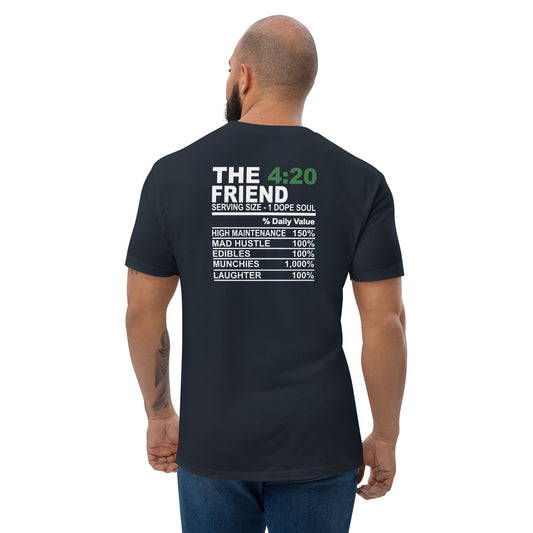 4:20 Friend Men's Fitted T-Shirt - Fandom-Made