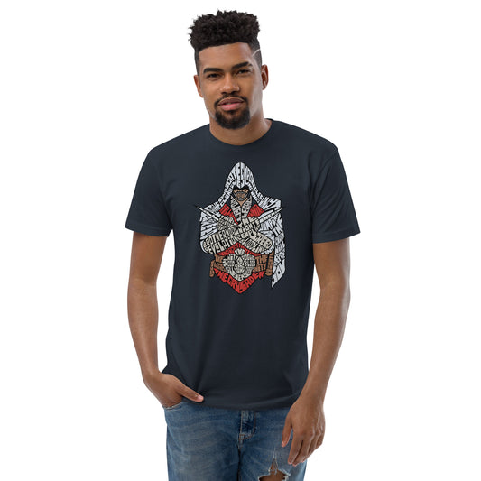 Assassins Creed Calligram Men's Fitted T-Shirt - Fandom-Made