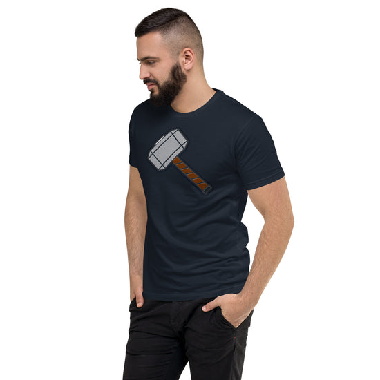 Thor's Hammer Men's Fitted T-Shirt - Fandom-Made