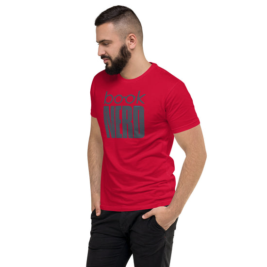 Book Nerd Men's Fitted T-Shirt - Fandom-Made
