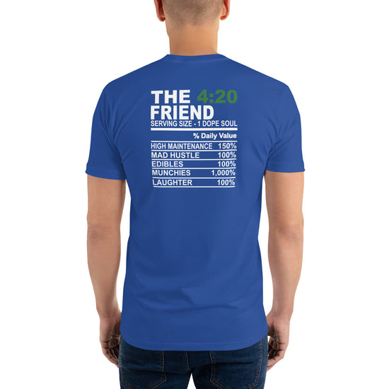 4:20 Friend Men's Fitted T-Shirt - Fandom-Made