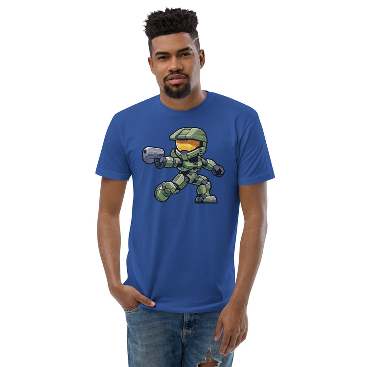 Halo's Master Chief Men's Fitted T-Shirt - Fandom-Made
