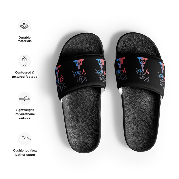 Zen AF Men’s slides - Fandom-Made