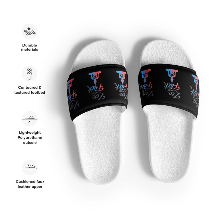 Zen AF Men’s slides - Fandom-Made