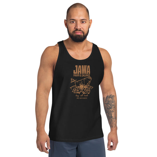 Jawa Pawn and Salvage Tank Top - Fandom-Made