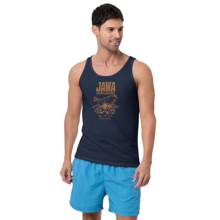 Jawa Pawn and Salvage Tank Top - Fandom-Made