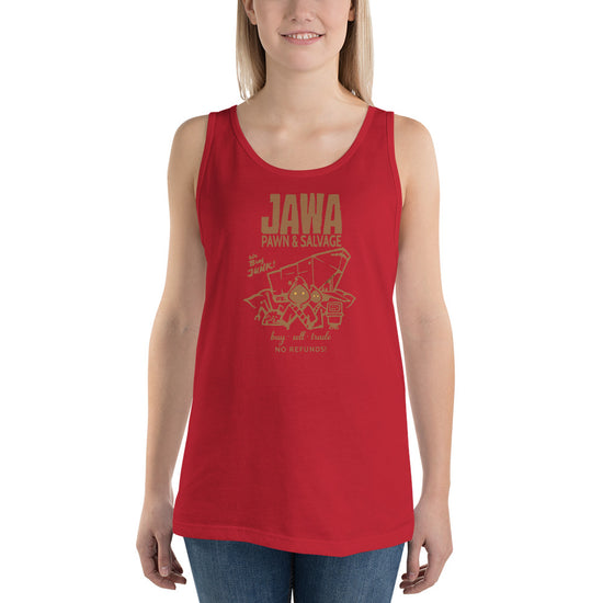 Jawa Pawn and Salvage Tank Top - Fandom-Made