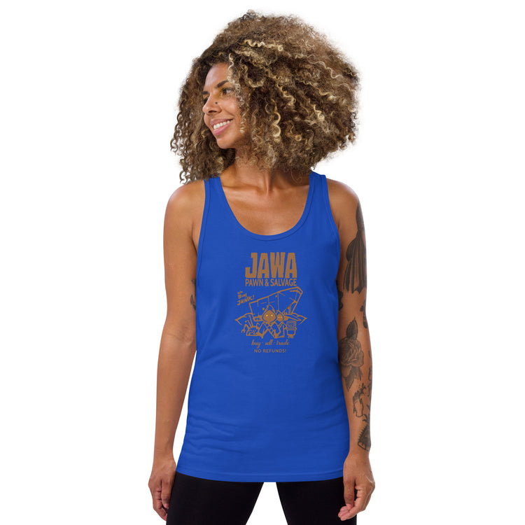 Jawa Pawn and Salvage Tank Top - Fandom-Made