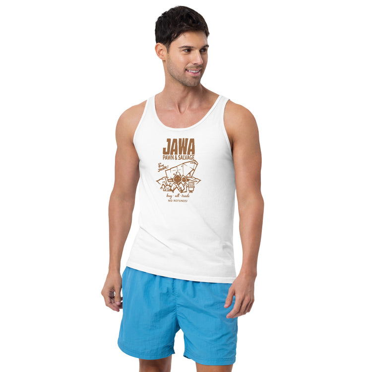 Jawa Pawn and Salvage Tank Top - Fandom-Made