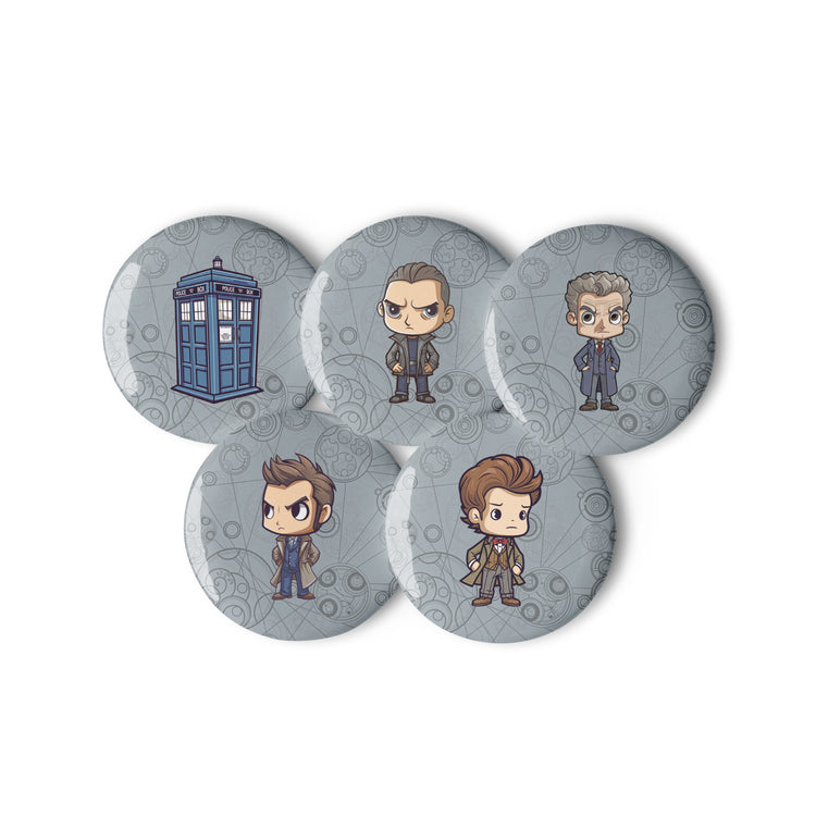 Doctor Who Pin Set - Fandom-Made