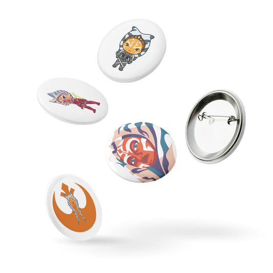 Ahsoka Tano Pin Set - Fandom-Made