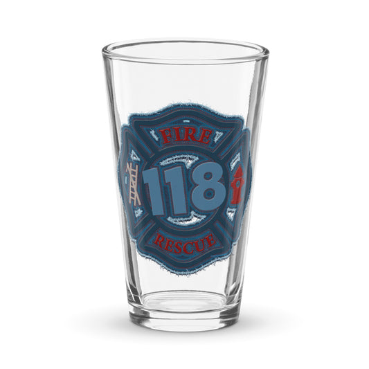 118 Squad Pint Glass - Fandom-Made