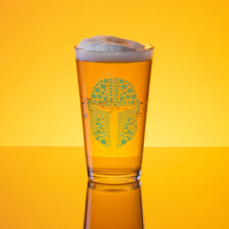 Mandalorian Helmet Pint Glass - Fandom-Made