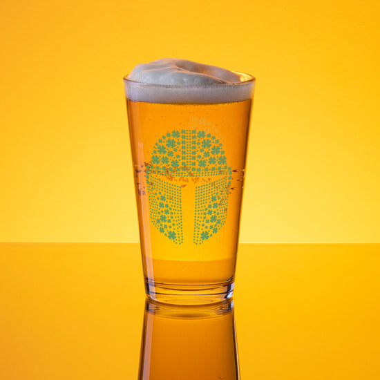 Mandalorian Helmet Pint Glass - Fandom-Made