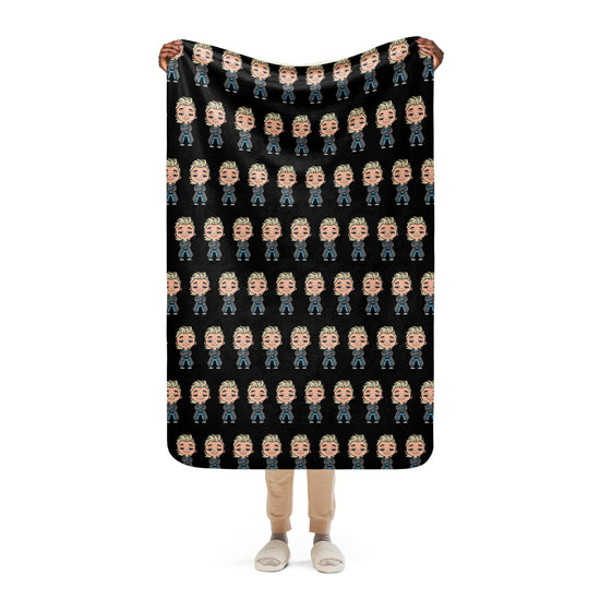 David Lost Boys Sherpa Blanket - Fandom-Made