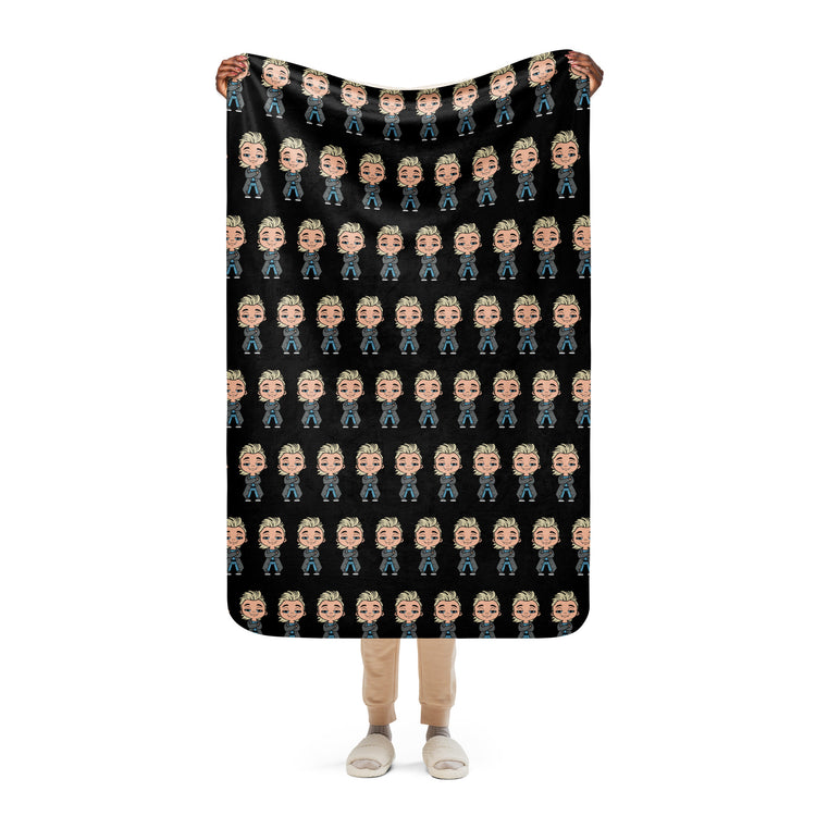 David Lost Boys Sherpa Blanket - Fandom-Made