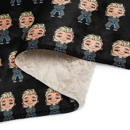 David Lost Boys Sherpa Blanket - Fandom-Made