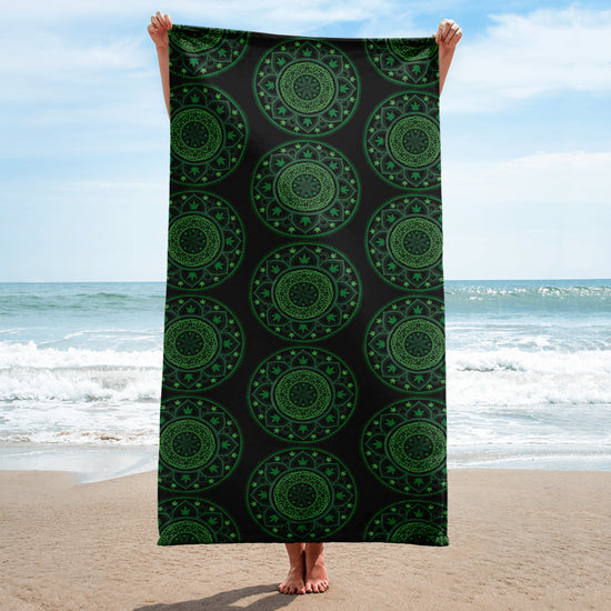 Weed Mandala Towel - Fandom-Made