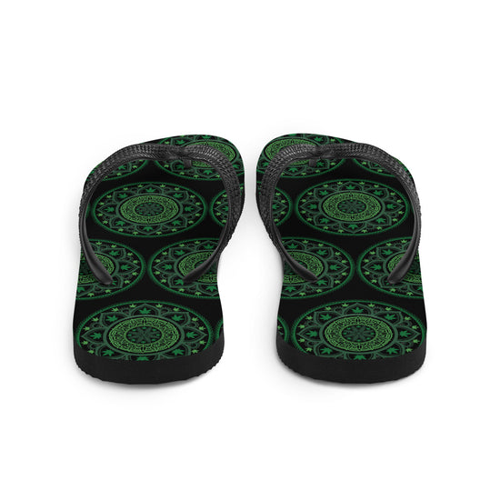 Weed Mandala Flip-Flops - Fandom-Made