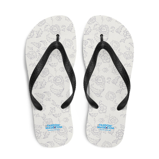 Bridgerton All-Over Print Flip-Flops - Fandom-Made