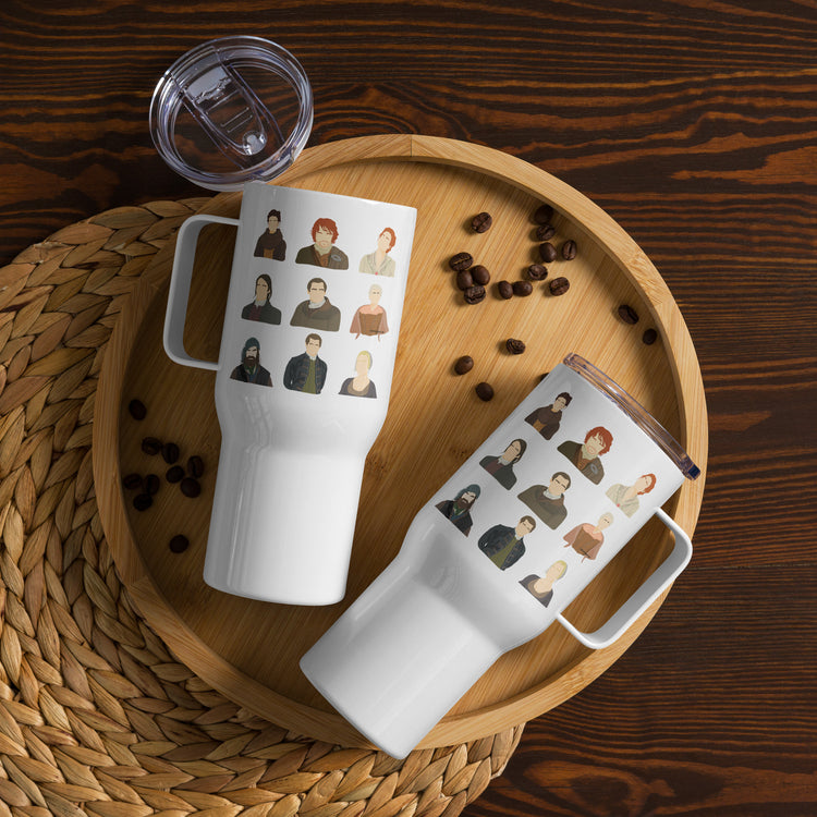 Outlander Characters Travel Mug - Fandom-Made