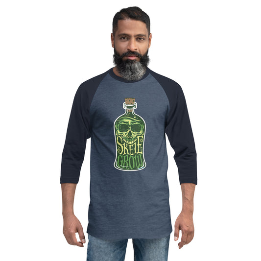 Skelegrow Potion 3/4 Sleeve Raglan Shirt - Fandom-Made