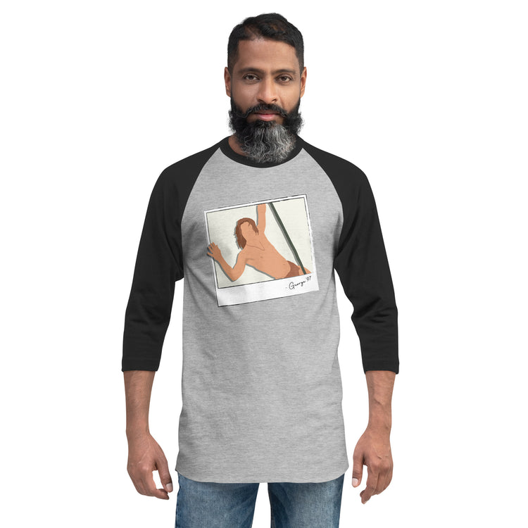 Jungle George Unisex 3/4 Sleeve Raglan Shirt - Fandom-Made