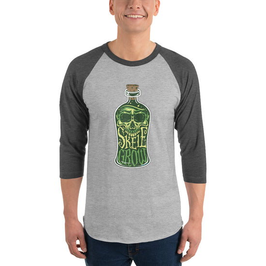 Skelegrow Potion 3/4 Sleeve Raglan Shirt - Fandom-Made