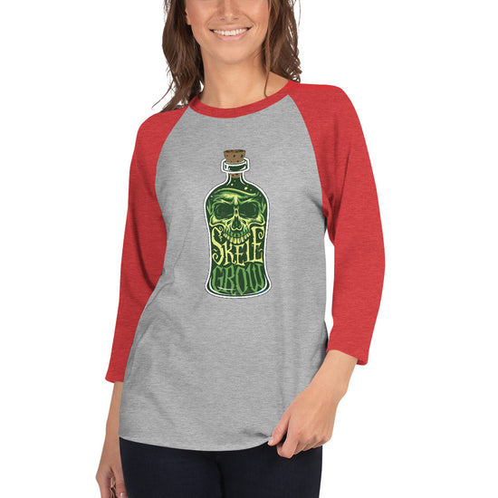 Skelegrow Potion 3/4 Sleeve Raglan Shirt - Fandom-Made