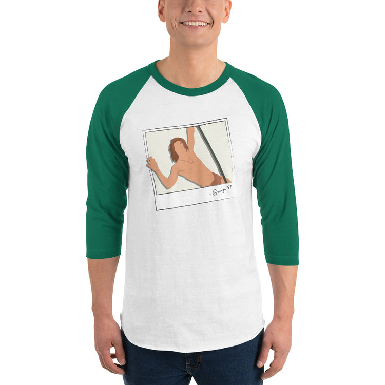 Jungle George Unisex 3/4 Sleeve Raglan Shirt - Fandom-Made