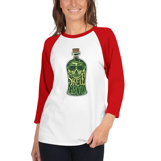 Skelegrow Potion 3/4 Sleeve Raglan Shirt - Fandom-Made