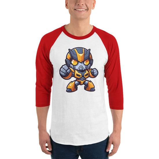 Bumblebee Unisex 3/4 Sleeve Raglan Shirt - Fandom-Made