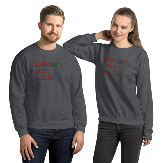 Dear Santa Unisex Sweatshirt - Fandom-Made