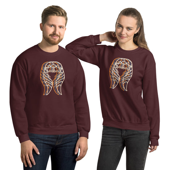 Ahsoka Head and Face Unisex Crew Neck Sweatshirt - Fandom-Made