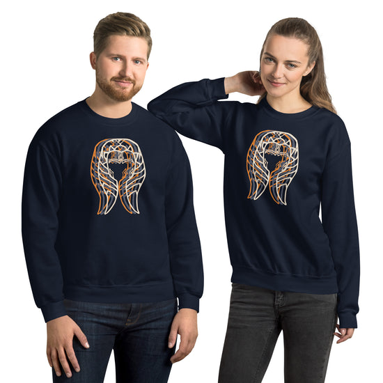 Ahsoka Head and Face Unisex Crew Neck Sweatshirt - Fandom-Made