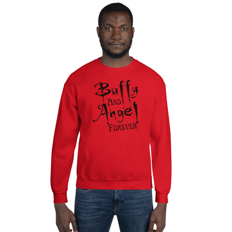 Buffy and Angel Forever Unisex Sweatshirt - Fandom-Made