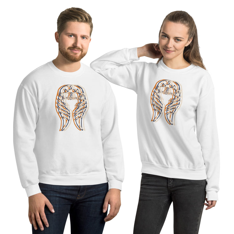 Ahsoka Head and Face Unisex Crew Neck Sweatshirt - Fandom-Made