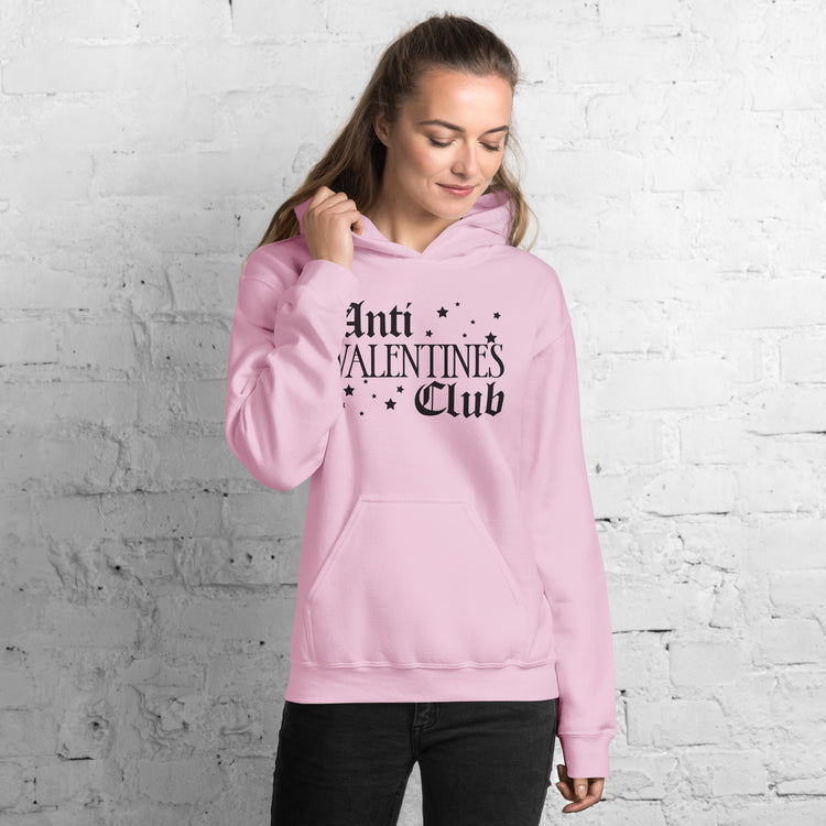 Anti-Valentine's Day Club Unisex Hoodie - Fandom-Made