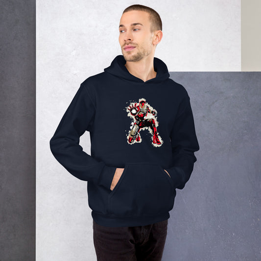 Crouching Iron Hidden Tony Unisex Hoodie - Fandom-Made