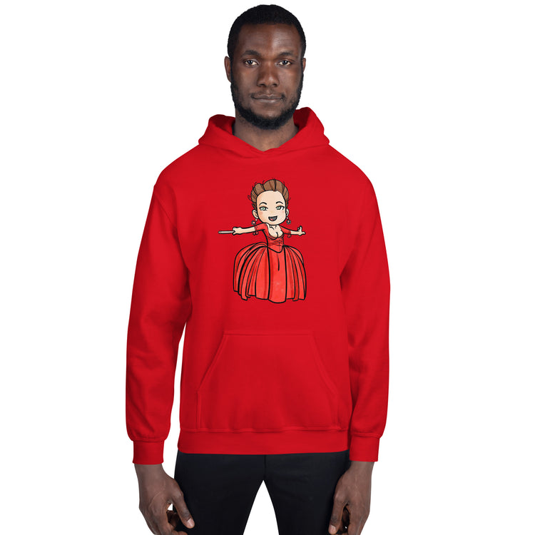 Claire Fraser Red Dress Hoodie