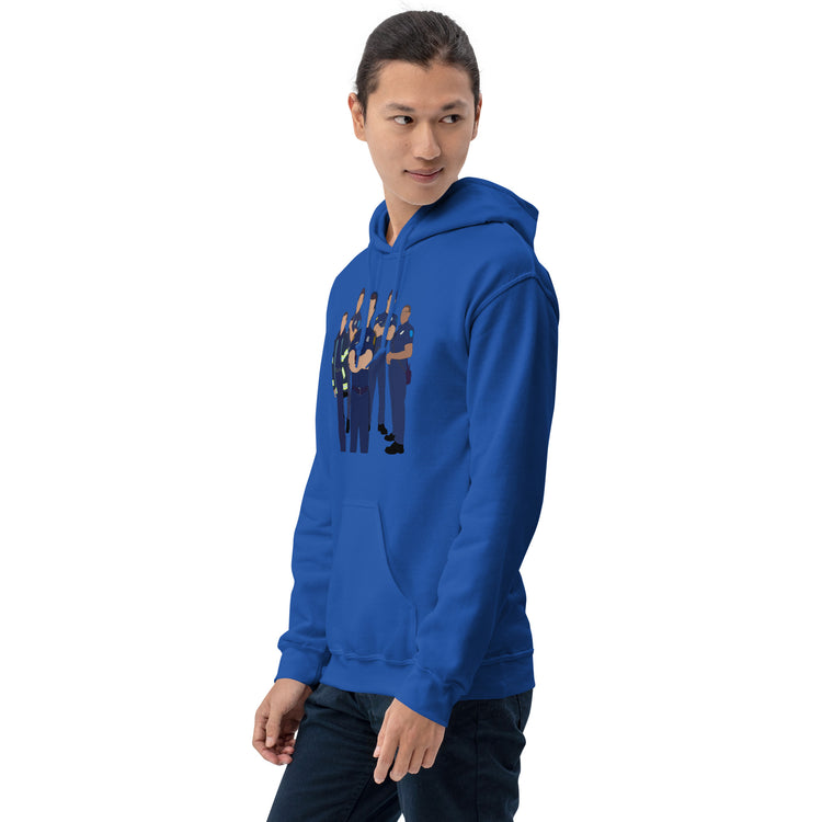 9-1-1 Group Hoodie