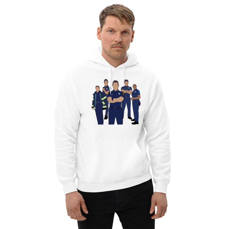 9-1-1 Group Hoodie