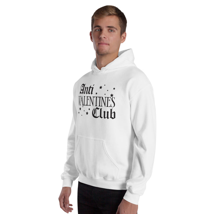 Anti-Valentine's Day Club Unisex Hoodie - Fandom-Made