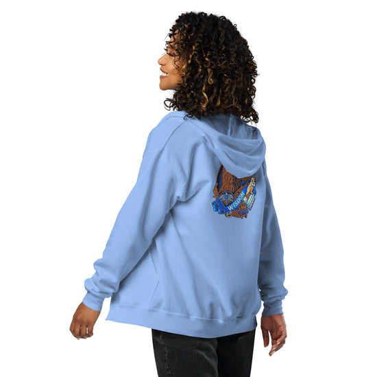 Ravenclaw Wisdom Zip Hoodie - Fandom-Made