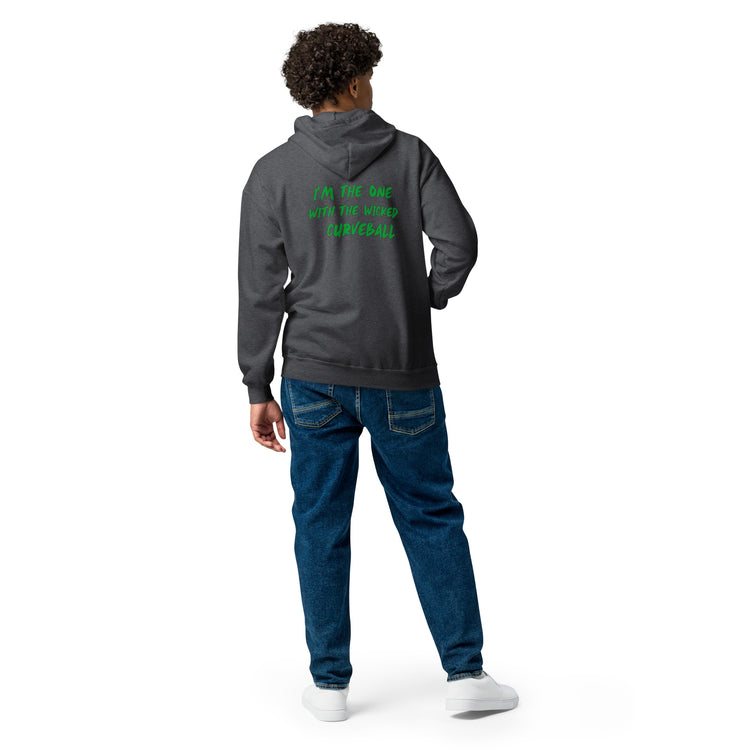 Wicked Curveball Unisex Heavy Blend Zip Hoodie - Fandom-Made